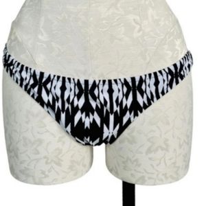Victoria's Secret Geometric Bikini Bottom The Classic Itsy Bikini Size Large